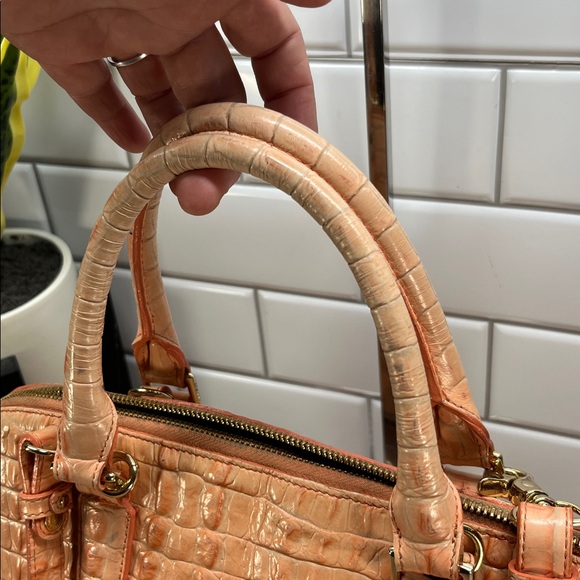 Brahmin Peach and Beige Shoulder Bag - Picture 5 of 16